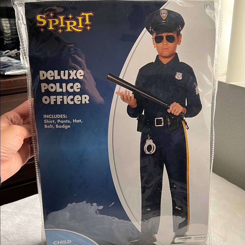 Police Officer Kids Halloween Costume